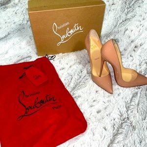 Christian Louboutin So Kate 120 Patent Nude 37.5